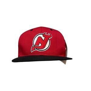 VTG NHL Sports Specialties Nike New Jersey Devils Hockey Team One Size Hat New